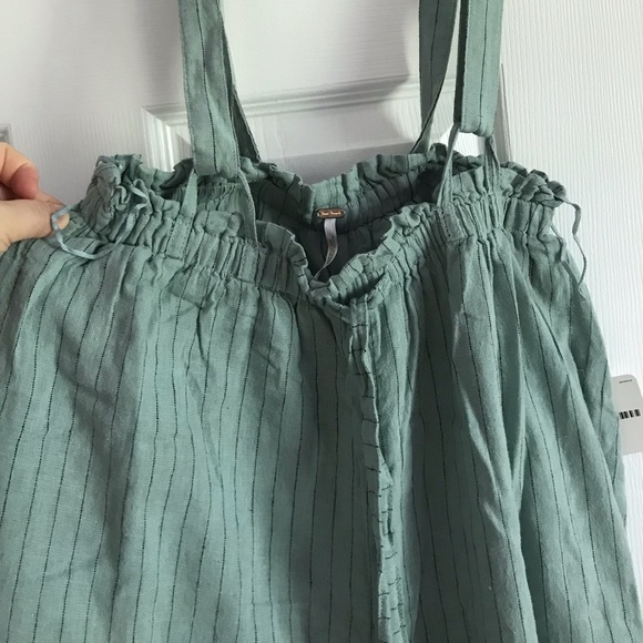 NWT Free People Hop to it Maxi Jumper Lagoon XS - Picture 5 of 7